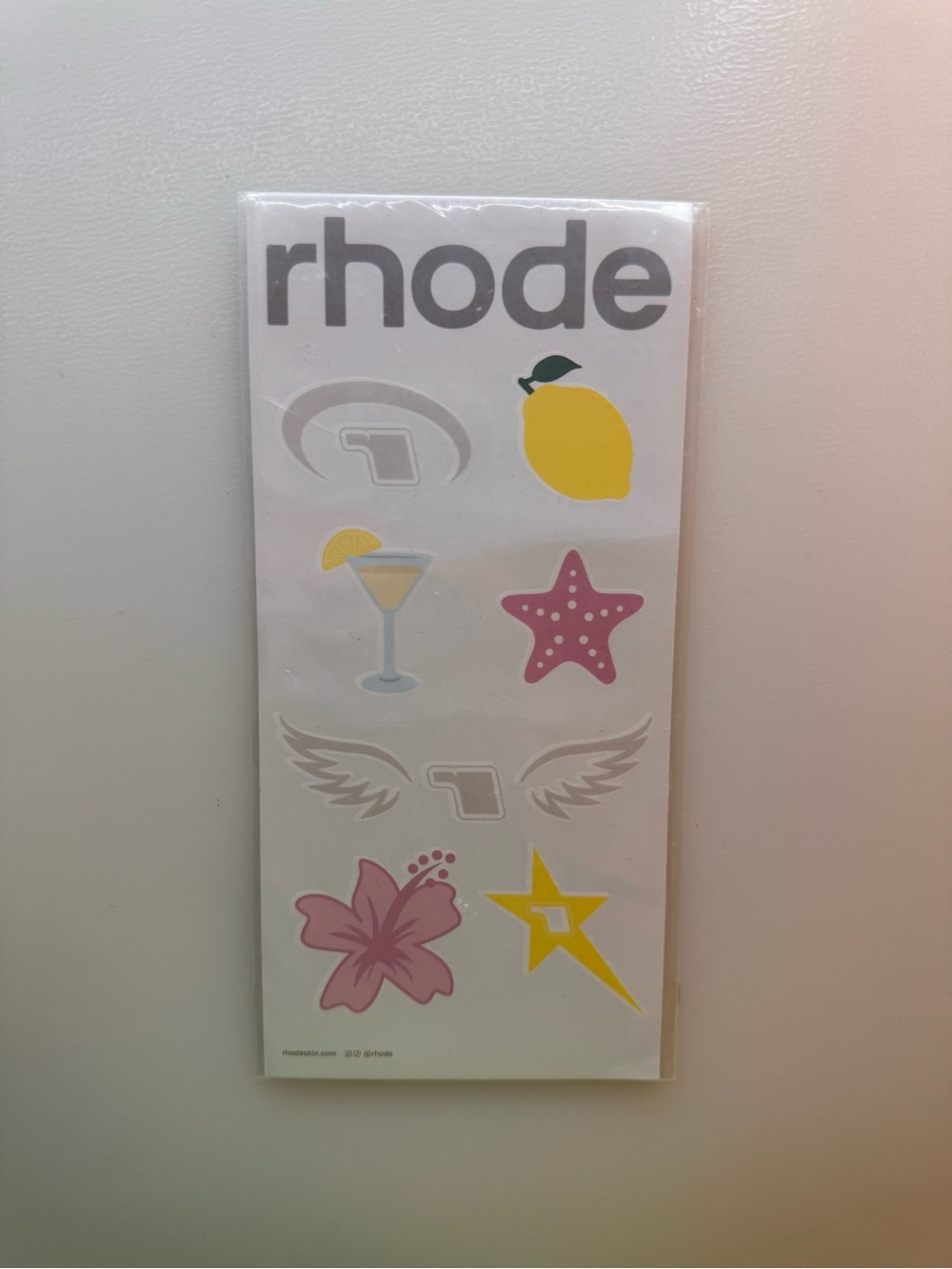 rhode temporary tattoos 2025